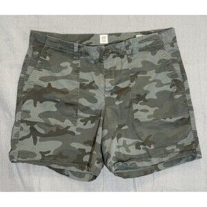 GAP Camo Girlfriend Khaki Short Size 16 Women’s